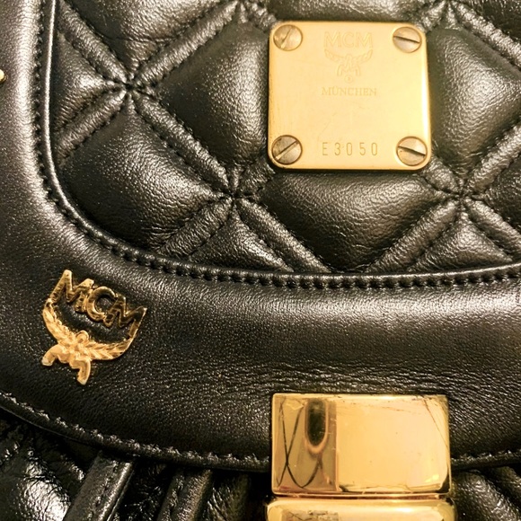 SoldAuthentic MCM small Backpack - Picture 6 of 14